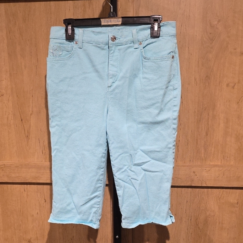 (J56) Gloria Vanderilt Sz 10P Light Blue Women's Jeans